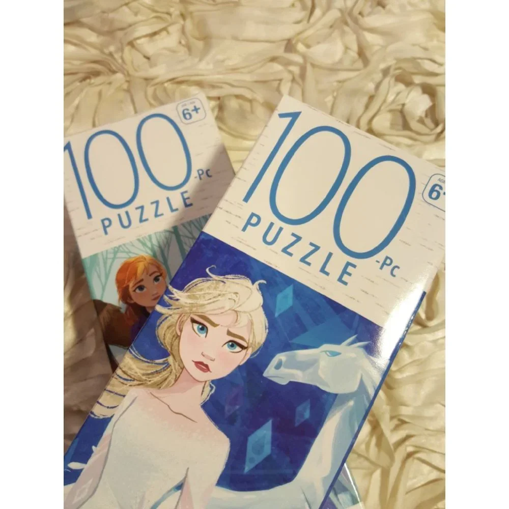Disney Puzzles 2 Boxes 100pc Each Disney Frozen  II
